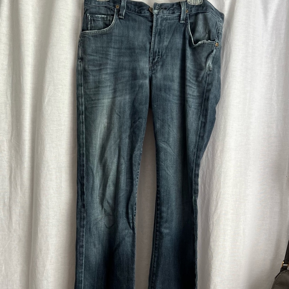 mens medium/dark wash jeans